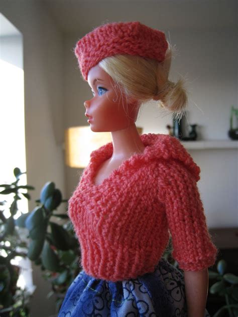 free barbie knitting patterns